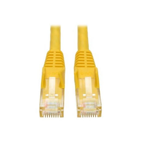 CABLE PATCH TRIPP LITE CAT6 UTP RJ45 M/M AMARILLO 30.5 N201-001-YW