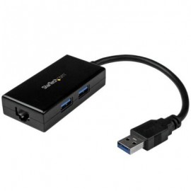 ADAPTADOR DE RED STARTECH ETHERNET GIGABIT 2X USB 3.0 USB31000S2H