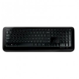 TECLADO MICROSOFT WIRELESS DESKTOP 850 USB, NUMÉRICO, COLOR NEGRO