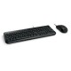 KIT DE TECLADO Y MOUSE MICROSOFT 3J2-00008 COLOR NEGRO