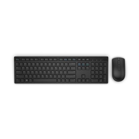 KIT DE TECLADO Y MOUSE INALAMBRICOS DELL ESTANDAR NEGRO