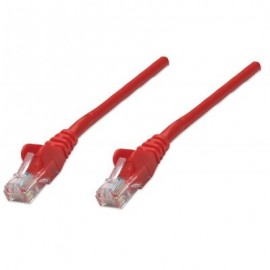 CABLE PATCH CAT6 INTELLINET UTP RJ45 MACHO-RJ45 MACHO 50CM ROJO