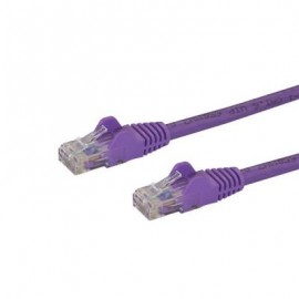 CABLE PATCH STARTECH.COM CAT6 UTP RJ-45 MACHO 3M MORADO C6PATCH10PL