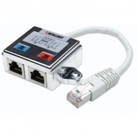 DISTRIBUIDOR MODULAR FTP 1X2 RJ45 10-100 MBPS INTELLINET 504195