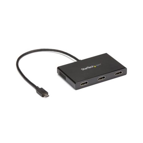 SPLITTER DIVISOR STARTECH.COM MSTCDP123HD USB-C A 3 PUERTOS HDMI