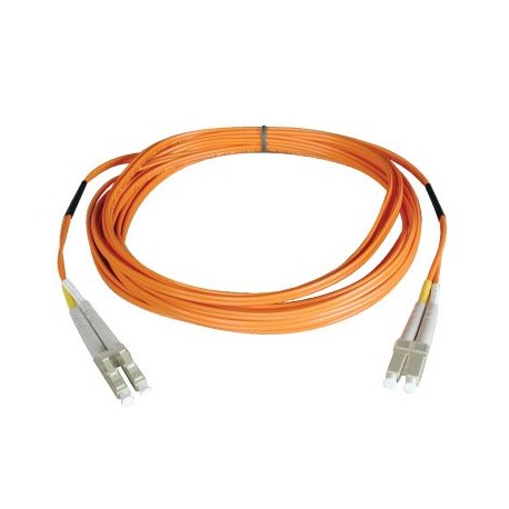 CABLE TRIPP LITE FIBRA OPTICA DUPLEX LC MACHO 7M NARANJA N320-07M