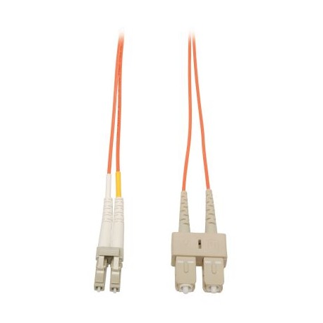 CABLE TRIPP LITE FIBRA OPTICA DUPLEX LC MACHO - SC MACHO 15M N316-15M