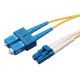 CABLE FIBRA OPTICA TRIPP LITE OFNR LC MACHO A SC MACHO 2M N366-02M