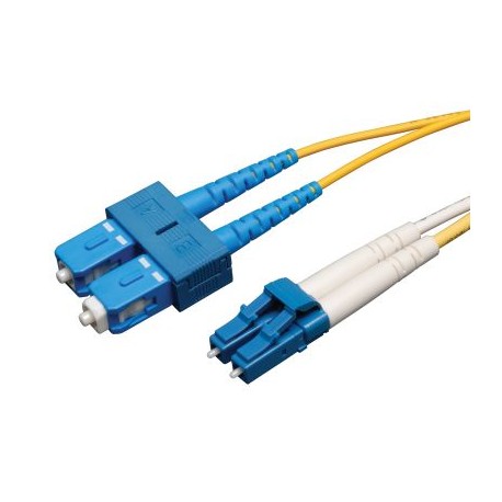 CABLE FIBRA OPTICA TRIPP LITE OFNR LC MACHO A SC MACHO 2M N366-02M