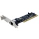 TARJETA PCI   1 PUERTO PERFIL BAJO 10/100 RJ45  STARTECH ST100SLP