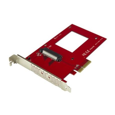 TARJETA PCI STARTECH EXPRESS U.2 NVME SFF8639 DE 2.5" PEX4SFF8639