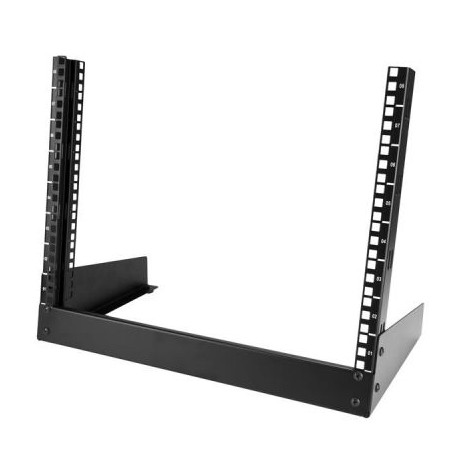 STARTECH RACK DE ESCRITORIO DE 8U 2 COLUMNAS MARCO ABIERTO RK8OD