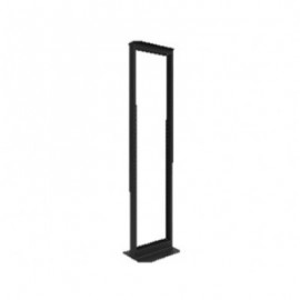 RACK DE ALUMINIO DE 43UR 7X 19 LACES LAR7L COLOR NEGRO