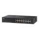 SWITCH CISCO GIGABIT ETHERNET SG110-16HP POE 16 PUERTOS 32 GBIT/S