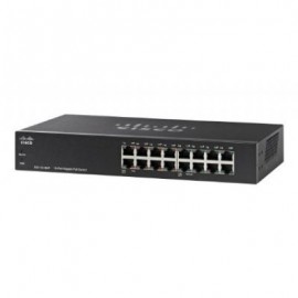 SWITCH CISCO GIGABIT ETHERNET SG110-16HP POE 16 PUERTOS 32 GBIT/S