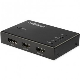 SWITCH HDMI DE 4 PUERTOS 3X HDMI Y 1X DISPLAYPORT 4K 60HZ