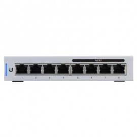 SWITCH UBIQUITI US-8-60W, 8 PUERTOS, POE
