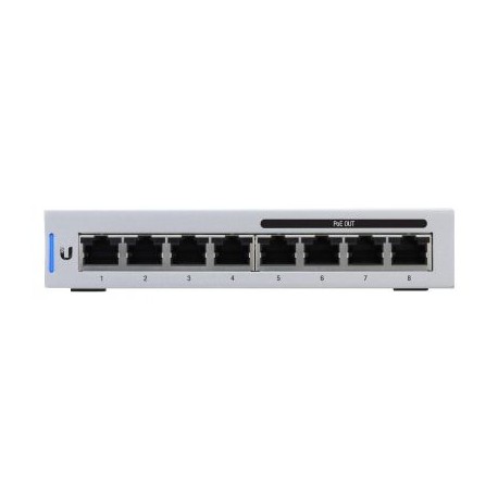 SWITCH UBIQUITI US-8-60W, 8 PUERTOS, POE
