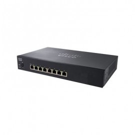 SWITCH CISCO SF350-08-K9-NA 8 PUERTOS 10/100 SWITCH CAPA 3
