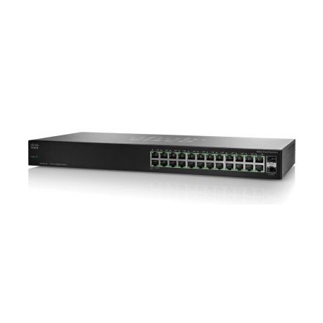 SWITCH CISCO GIGABIT SG110-24 24 PUERTOS+2 SFP 4,8 GBIT/S NO ADMIN