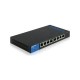 SWITCH LINKSYS METALICO SMART 8 PTOS PoE+ GIGABIT LGS308P