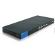 SWITCH LINKSYS METALICO SMART 18 PTOS PoE+ SFP GIGABIT LGS318P