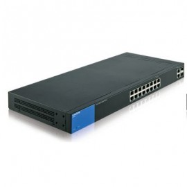 SWITCH LINKSYS METALICO SMART 18 PTOS PoE+ SFP GIGABIT LGS318P