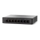 SWITCH CISCO SERIE 110, 8 PTOS GE, DESKTOP, NO ADMIN, (SG110D-08-NA)