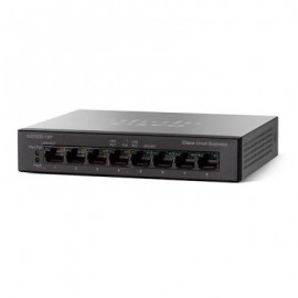 SWITCH CISCO SERIE 110, 8 PTOS GE, DESKTOP, NO ADMIN, (SG110D-08-NA)