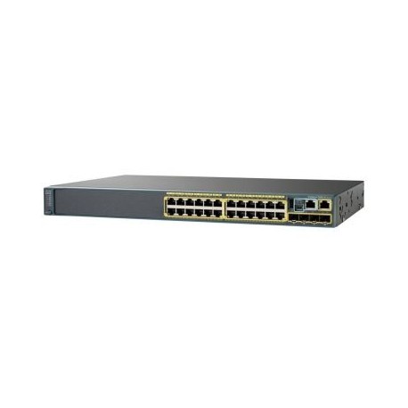 SWITCH CISCO CATALYST,24PTOS GE,4x1G Uplink,LAN BASE (WS-C3650-24TS-L)