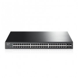 SWITCH JET TP-LINK/48 PTOS/4 PTOS SFP/GIGA/QoS/POE/T1600G-52PS