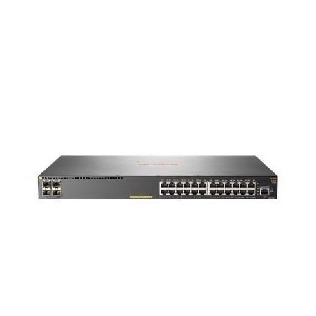 SWITCH HP JL261A GIGABIT ETHERNET ARUBA 2930F 24G POE+4SFP 24 PUERTOS