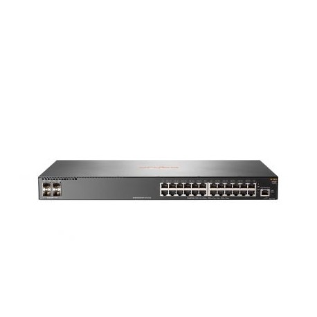 SWITCH HPE ARUBA 2930F 24 PUERTOS 1000MBPS + 4 SFP GESTIONADO JL259A