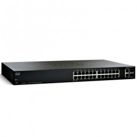SWITCH CISCO FAST ETHERNET SF220-24 24 PTOS + 2 PTOS SFP 8.8 GBIT/S