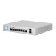 SWITCH UBIQUITI US-8-150W PLATA 8 150 W US-8-150W