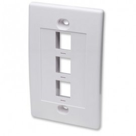 PLACA DE PARED INTELLINET 3 COLOR BLANCO