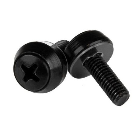 STARTECH PAQ. 50 TORNILLOS P.RACK M5X2mm NEGRO CABSCREWSB