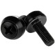 STARTECH PAQ. 100 TORNILLOS P.RACK M6x12mm NEGRO CABSCRWSM62B