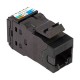 JACK COMMSCOPE NEGRO CAT 6A SL 1933476-2