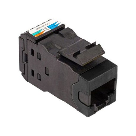 JACK COMMSCOPE NEGRO CAT 6A SL 1933476-2