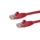 PATCHCORD STARTECH 100MBPS CAT6 ETHERNET RJ45 2M ROJO N6PATC2MRD