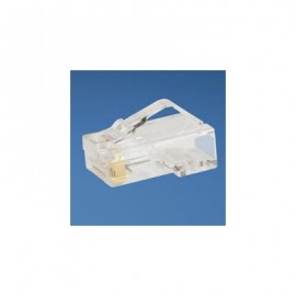 PLUG MODULAR RJ45 PANDUIT MP588-L TRANSPARENTE