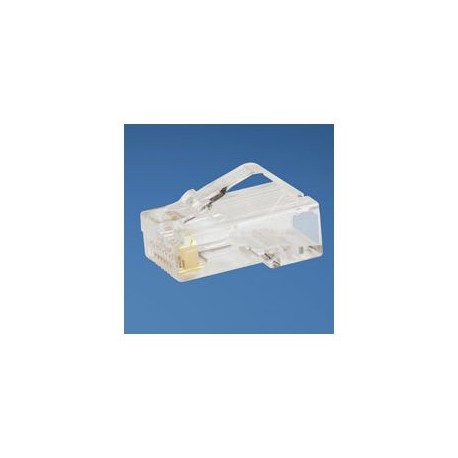PLUG MODULAR RJ45 PANDUIT MP588-L TRANSPARENTE