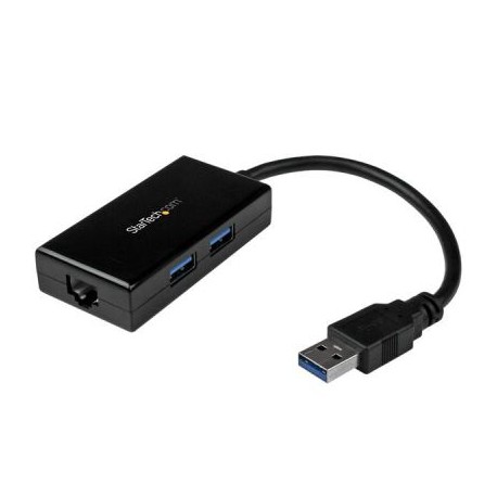 ADAPTADOR DE RED STARTECH ETHERNET GIGABIT 2X USB 3.0 USB31000S2H