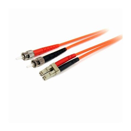 CABLE DE RED STARTECH FIBRA OPTICA 2MT NARANJA 50FIBLCST2