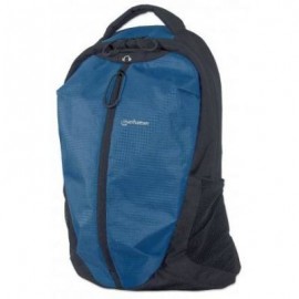 MOCHILA MANHATTAN 15.6" AIRPACK NYLON, NEGRO/AZUL 439718