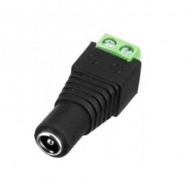ADAPTADOR TIPO JACK BROBOTIX 170120 DC HEMBRA NEGRO COBRE