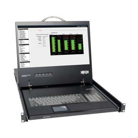 CONSOLA PARA INSTALACION TRIPP LITE EN 1U DE RACK LCD DE 48 CM (19")