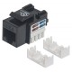 JACK INTELLINET CAT 6  DE IMPACTO (KEYSTONE) NEGRO (210720)
