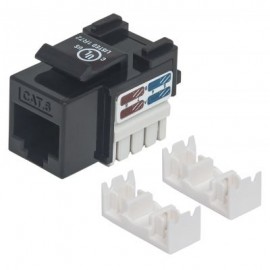 JACK INTELLINET CAT 6  DE IMPACTO (KEYSTONE) NEGRO (210720)